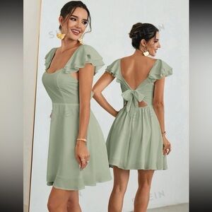 green dress size small